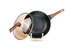 KT34-32柏悅壓鑄無(wú)煙炒鍋