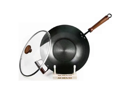 LQ34冰裂紋復(fù)合底精裝炒鍋